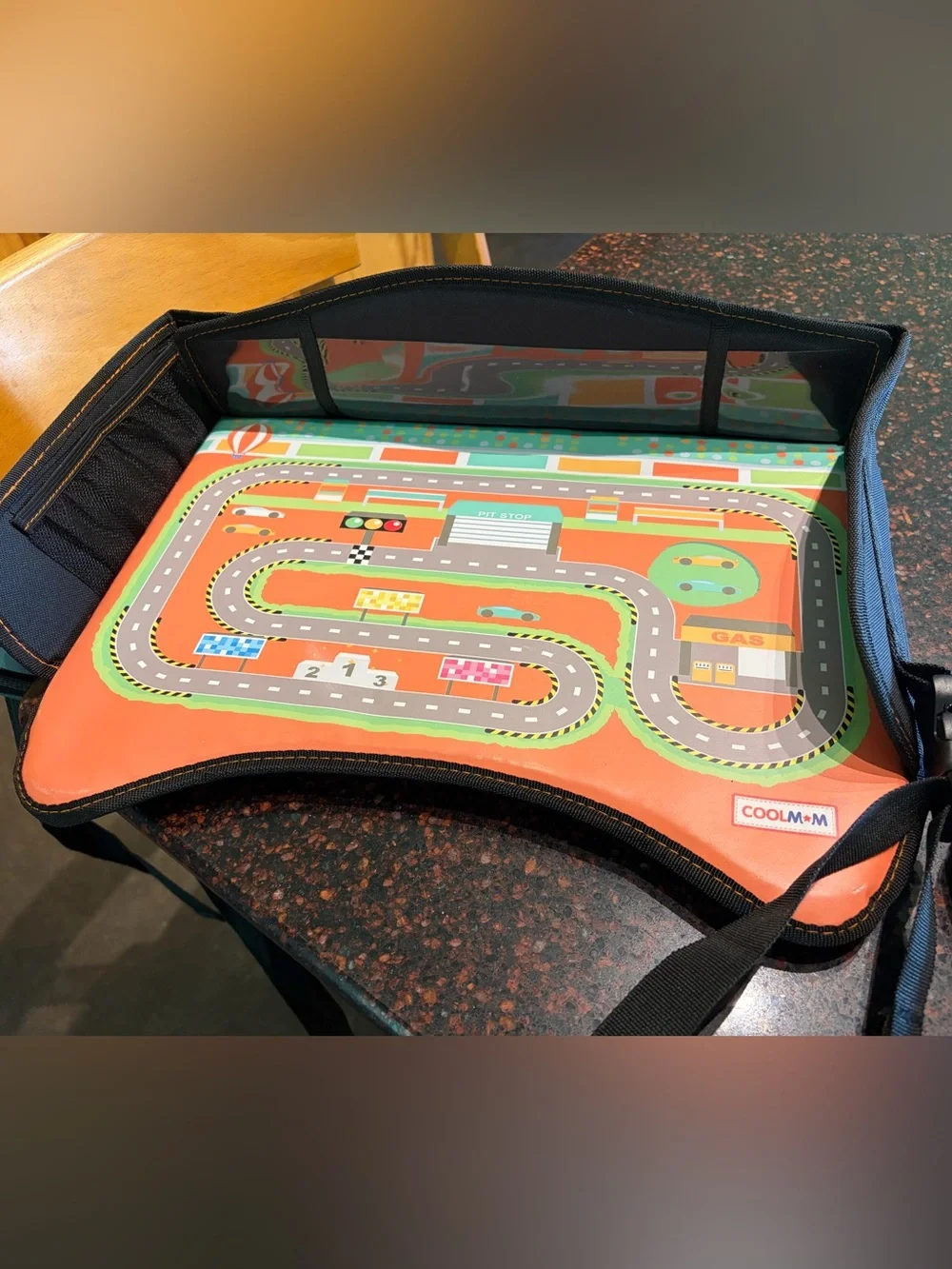 Kids Travel Tray Activity Organizer Plane, Car & Home